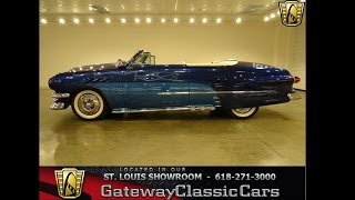 1950 Ford Custom Convertible 5832 For Sale at Gateway Classic Cars in St Louis [upl. by Iadrahs]