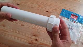 How to cap off your KitchenBath or Shower waste pipe [upl. by Myrtia]