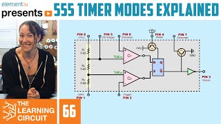 555 Timer Modes Explained  The Learning Circuit [upl. by Suhpesoj677]