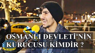 Osmanlı Devletini kim kurmuştur   SARI MİKROFON [upl. by Ploss]