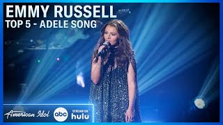 Adele Songbook Emmy Russell Performs quotWater Under the Bridge  American Idol 2024 [upl. by Gujral]