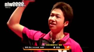 【卓球】⇔左右反転⇔ 水谷隼vs張一博 【Mirrored footage】 Mizutani Jun vs Chan Kazuhiro Table Tennis [upl. by Ecnerrot]