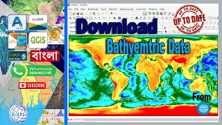 GEBCO  Download Free Latest Bathymetry data from GEBCO Download ElevationDepth Bathymetry Data [upl. by Ynolem]