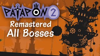 Patapon 2 Remastered  All Bosses [upl. by Vedis]