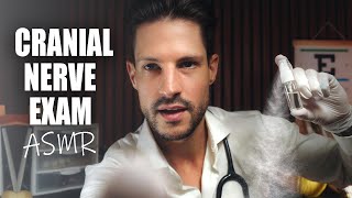 ASMR Realistic Cranial Nerve Exam for Fall 🍂 [upl. by Airdnaxela]