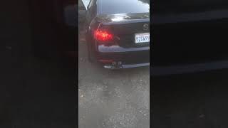 BMW 545I Straight Pipe AMAZING SOUND [upl. by Ettevad64]