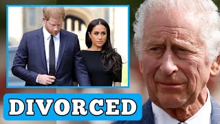 DIVORCE‼️Meghan Markle amp Prince Harry finally signed divorce papers with approval from King Charles [upl. by Zales]