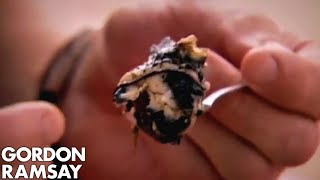 Gordon Ramsay Eats Unborn Duck Foetus in Cambodia [upl. by Rollins]