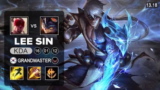 Lee Sin vs Rumble Jungle  KR Challenger  Patch 1318 Season 13 [upl. by Virge497]