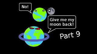 Alternate Future Of The Solar System In Planetballs S1 E9  Stealing the Moon [upl. by Omarr154]