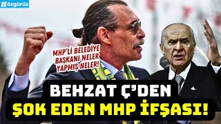 Ortam gerildi Behzat Ç MHPli eski belediye başkanını tek tek ifşa etti [upl. by Rama]