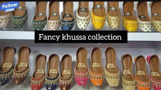 fancy khussa collection  bridal mehndi khussa [upl. by Riggall130]