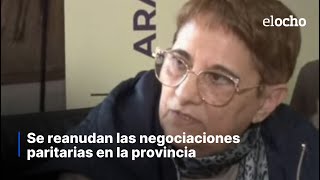 SE REANUDAN LAS NEGOCIACIONES PARITARIAS EN LA PROVINCIA [upl. by Notxed420]