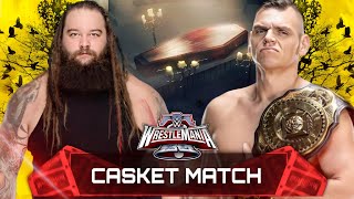 WWE 2K24  Casket Match  Bray Wyatt VS Gunther  WrestleMania [upl. by Ettelloc]