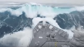 Barcos luchando contra el mar  Barcos Atrapados en Tormentas [upl. by Suivart]