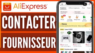 Comment Contacter Un Fournisseur Aliexpress En 2024 [upl. by Aerdnaek904]