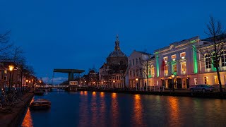 Leidse Schouwburg Sunset TimeLapse Leiden Netherlands 24 March 2023 4K [upl. by Celesta380]