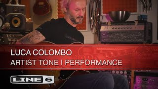 Line 6  Helix  Luca Colombo  Artist Tone Performance [upl. by Claudette669]