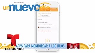 Descubre las mejores Apps para monitorear a tus hijos  Un Nuevo Día  Telemundo [upl. by Ytissac264]