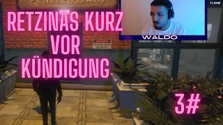 RETZINAS KURZ VOR DER KÜNDIGUNG GTA ROLEPLAY FINALCITY [upl. by Nneb447]