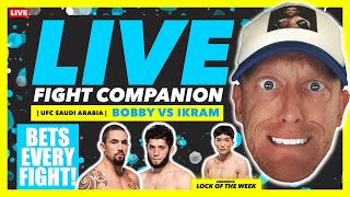 FIGHT COMPANION  UFC SAUDI ARABIA  Bobby vs Ikram  LIVE STREAM  UFCSaudiArabia [upl. by Ynos170]