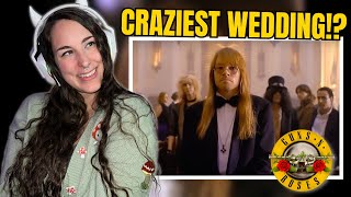 CRAZIEST WEDDING  Guns N Roses  November Rain  FIRST TIME REACTION [upl. by Auhsohey]