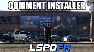 COMMENT INSTALLER LSPDFR  DEVENIR POLICIER SUR GTA V [upl. by Kosaka872]