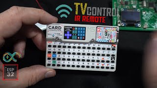 Control your TV using M5Cardputer  Universal Remote Control [upl. by Jessa]