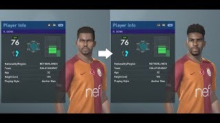 PES 2019 facepack part 6  Turkey Süper Lig real faces added PC [upl. by Sabec]