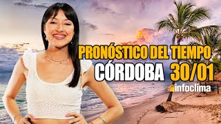 Pronóstico para el 30 de enero de 2024 Córdoba  Argentina  Infoclima TV [upl. by Troxell]