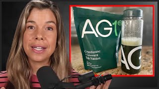 Is AG1 Athletic Greens Just an Expensive Multivitamin  Rhonda Patrick [upl. by Nnairda41]