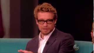 Simon Baker 2013 11 on The View [upl. by Jonme614]