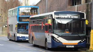 Basingstoke bus station observations 060124 [upl. by Noremak]