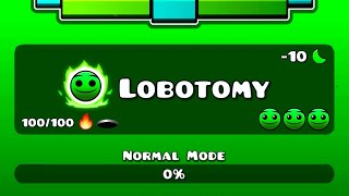 LOBOTOMY DASH All Levels 123  All Coins  Geometry Dash 22 [upl. by Aneelad]