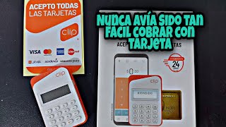 Nueva terminal Clip para cobros con tarjetas de crédito débito y vales unboxing [upl. by Anitnas]