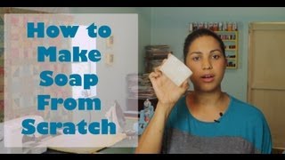 How to Make Soap from Scratch Room TempOven Processed [upl. by Armstrong]