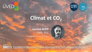 Formation des enseignants du supérieur sur le thème du climat  Laurent Bopp [upl. by Lalaj]