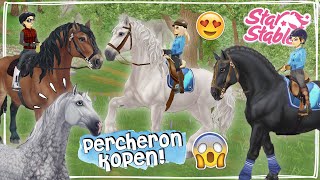 NIEUWE PERCHERON PAARDEN KOPEN  SPECIALE GANG 😱  Update  Star Stable Online  Daphne draaft door [upl. by Pablo]