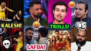 LAFDA EVERYWHERE 😳 Rajat Dalal in Bigg Boss Kunal Vs Bhavish Dhruv Rathee Indias got Latent [upl. by Loni]