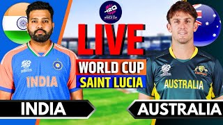 India vs Australia Match Live  Live Score amp Commentary  IND vs AUS T20 World Cup Match Live [upl. by Marquis]