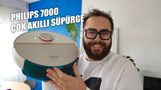 Philips 7000 Serisi Robot Süpürge İncelemesi Silemediği Kir Yok [upl. by Sucramat]