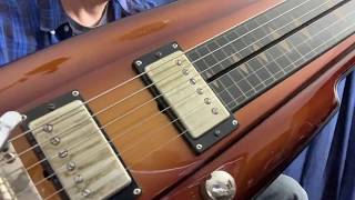 Seymour Duncan Antiquity Pickups in a Lap Steel Duesenberg Fairytale [upl. by Eerised]