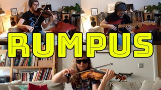 Rumpus for 2 Violins  Vamoosh Violin Book 2 [upl. by Ahsoyem28]