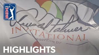 Highlights  Round 1  Arnold Palmer 2019 [upl. by Anawd]