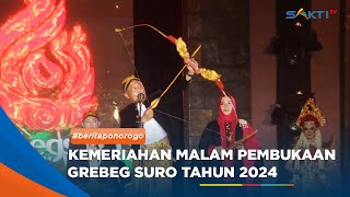 PONOROGO  Kemeriahan Malam Pembukaan Grebeg Suro Tahun 2024 [upl. by Kosse589]