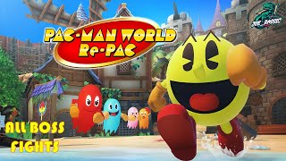 PACMAN WORLD RePAC  All Bosses  Ending [upl. by Aileahcim208]