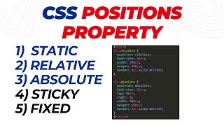 Learn CSS Position Properties In 8 Minutes  HindiUrdu Tutorial [upl. by Marba]