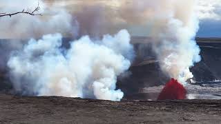 First Moment Kilauea Eruption 91023 [upl. by Ynez]