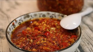 Szechuan Chili Dipping Sauce Recipe [upl. by Bevus306]