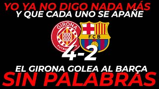 😡 TRISTE 😡 OTRA GOLEADA A XAVI EL MADRID ES CAMPEÓN Y LAPORTA EXPLOTA  GIRONA 42 BARÇA [upl. by Okikuy214]